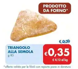 MD Discount TRIANGOLO ALLA SEMOLA offerta