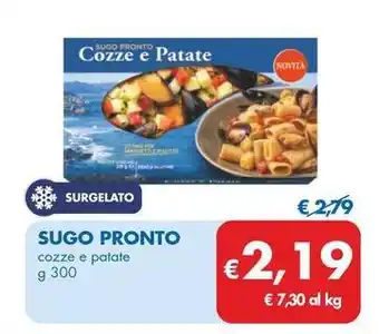 MD Discount SUGO PRONTO cozze e patate offerta