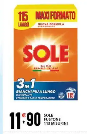 Sisa SOLE FUSTONE 115 MISURINI offerta