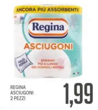 Supermercati Piccolo REGINA ASCIUGONI 2 PEZZI offerta