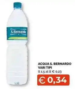 ACQUA S. BERNARDO VARI TIPI It 1.5
