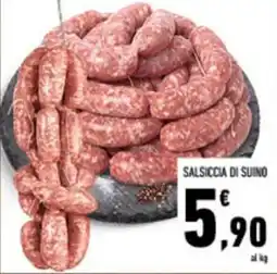 Conad City SALSICCIA DI SUINO offerta