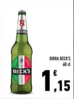 Conad City BIRRA BECK'S 60 cl offerta
