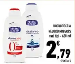 Conad City BAGNODOCCIA NEUTRO ROBERTS vari tipi – 600 ml offerta