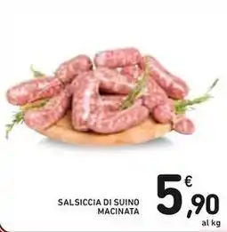 Spazio Conad SALSICCIA DI SUINO MACINATA offerta