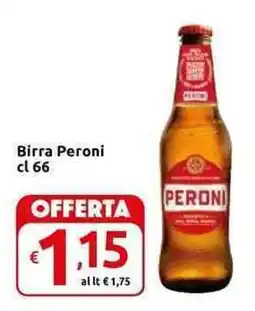 Carrefour Express Birra Peroni cl 66 offerta