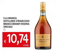 Galassia F.LLI BRANCA DISTILLERIE STRAVECCHIO BRANCA BRANDY RISERVA SPECIALE offerta