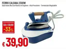 Galassia FERRO CALDAIA 2300W offerta