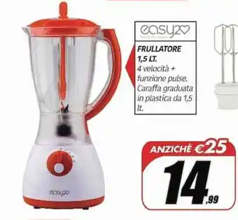 Telitaly Easy Frullatore 1,5lt. offerta
