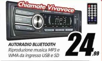 Telitaly Autoradio Bluetooth offerta