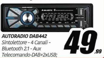 Telitaly Autoradio DAB442 offerta
