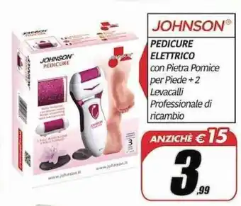 Telitaly Johnson Pedicure Elettrico offerta