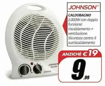 Telitaly Johnson Caldobagno offerta