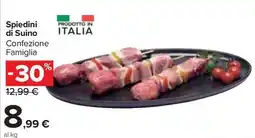 Carrefour Market Spiedini di Suino offerta