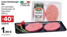 Carrefour Market Linea Hamburger Aia offerta