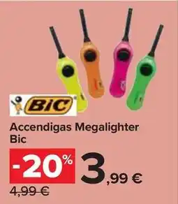 Carrefour Market Accendigas Megalighter Bic offerta
