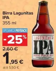 Carrefour Market Birra Lagunitas IPA offerta