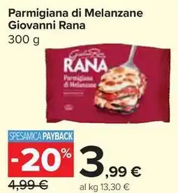 Parmigiana di Melanzane Giovanni Rana