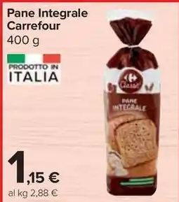 Carrefour Market Pane Integrale Carrefour offerta