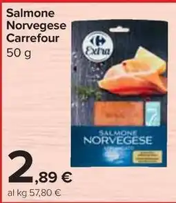 Carrefour Market Salmone Norvegese Carrefour offerta