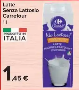 Carrefour Market Latte Senza Lattosio Carrefour offerta