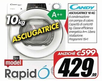 Telitaly Candy Asciugatrice 10 Kg offerta