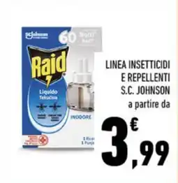 Conad LINEA INSETTICIDI E REPELLENTI S.C. JOHNSON offerta