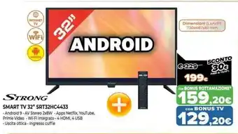 Expert Strong Smart TV 32" SRT32HC4433 offerta