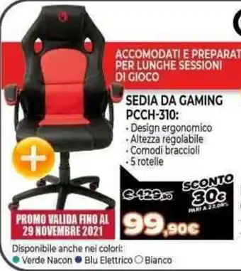 Nacon Sedia da Gaming PCCH-310