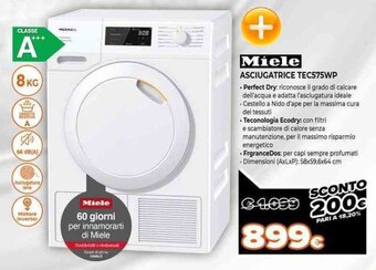 Míele Asciugatrice TEC575WP