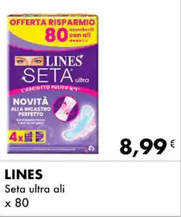 Iper Tosano LINES Seta ultra ali x 80 offerta
