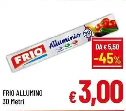 A&O FRIO ALLUMINO 30 Metri offerta