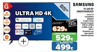 Expert Samsung TV Led 65" UE65TU7090UXZT offerta