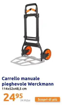 Action Carrello manuale pieghevole Werckmann offerta