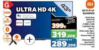 Mi TV P1 43" ELA4584EU