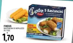 Al Discount FINDUS BASTONCINI DI MERLUZZO offerta