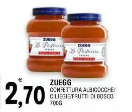 Al Discount ZUEGG CONFETTURA ALBICOCCHE/ CILIEGIE/FRUTTI DI BOSCO offerta