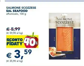 Esselunga Sal seafood - salmone norvegese 100 g(ml) offerta