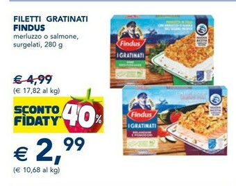 Esselunga I gratinati merluzzo d'alaska con pomodoro e basilico offerta