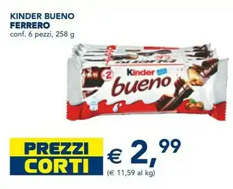 Esselunga Kinder bueno offerta