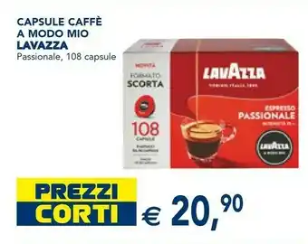 Esselunga Capsule caffè a modo mio offerta