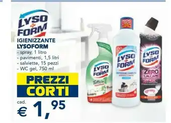 Esselunga Igienizzante offerta