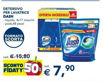 Esselunga Detersivo per lavatrice offerta