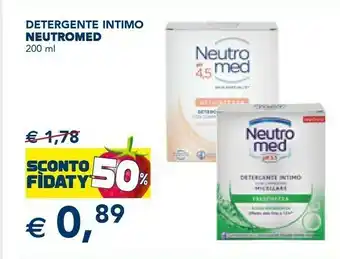 Esselunga Neutromed detergente intimo offerta