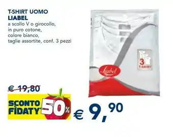 Esselunga Liabel tshirt uomo offerta