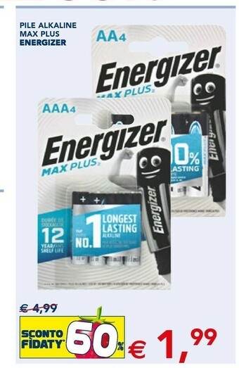 Esselunga Pile alkaline max plus offerta