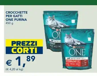 Esselunga Crocchette per gatti one offerta