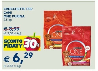 Esselunga Crocchette per cani one offerta