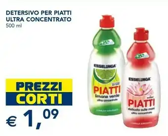 Detersivo per piatti ultra concentrato