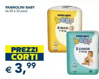 Esselunga Esselunga pannolini baby offerta